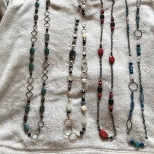 😀 $30/3 Long necklaces handmade